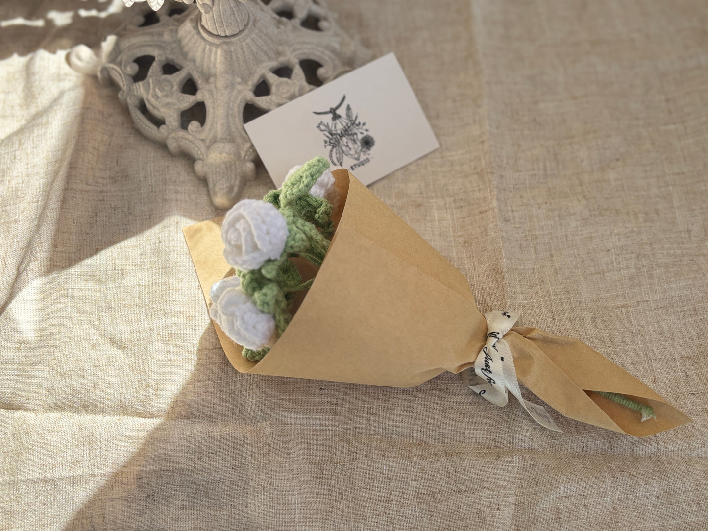 Crochet Flower/Bouquet - Mini Rose