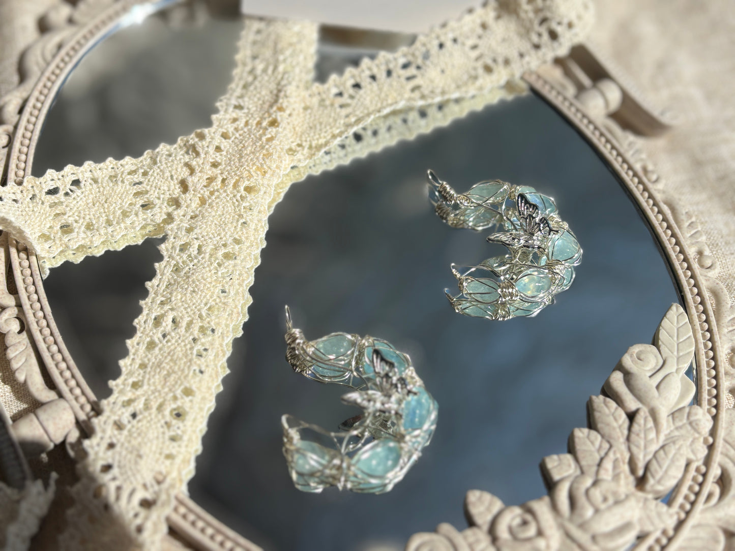 Crystal Necklace/Pendant - Moon