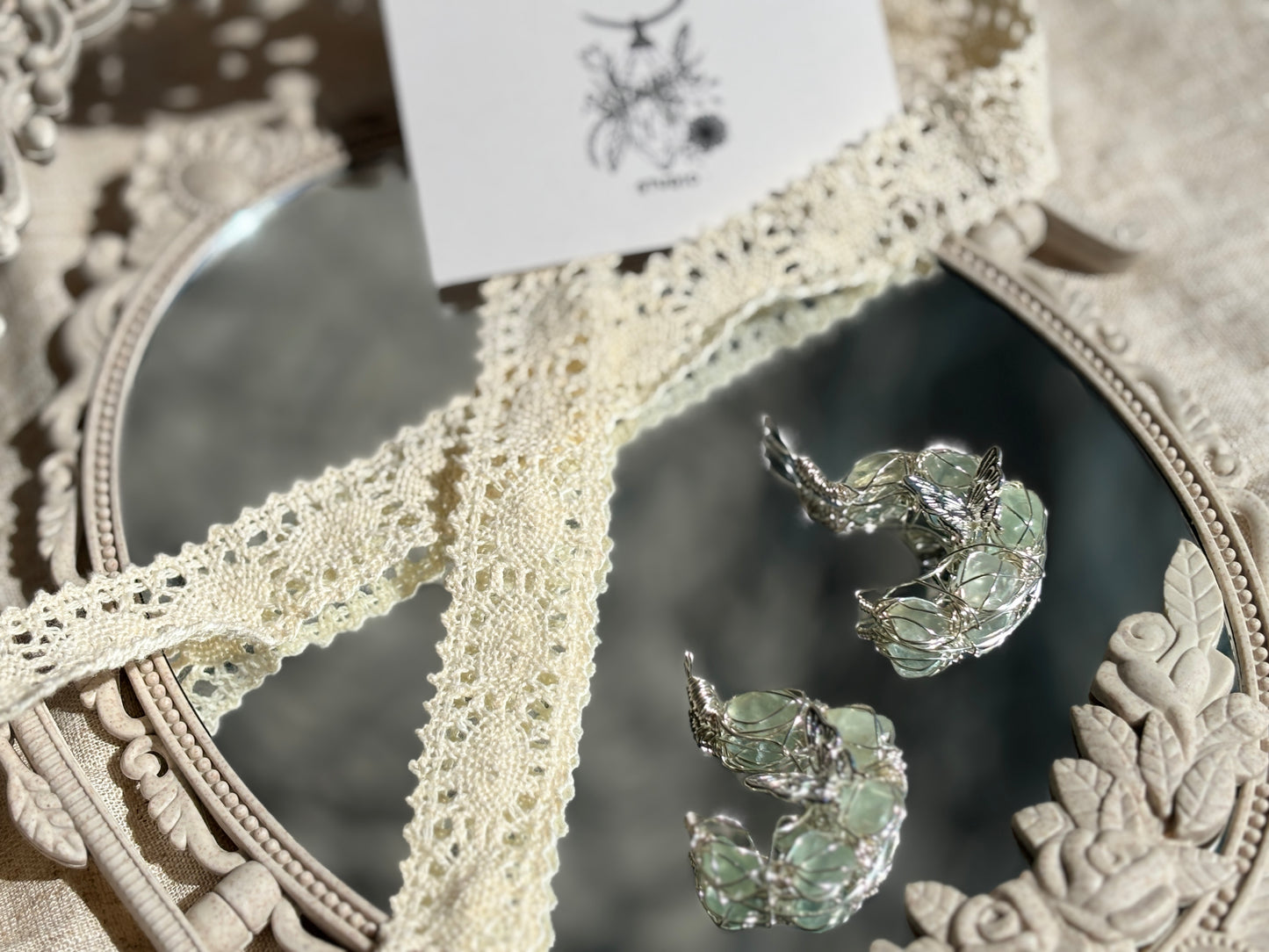 Crystal Necklace/Pendant - Moon