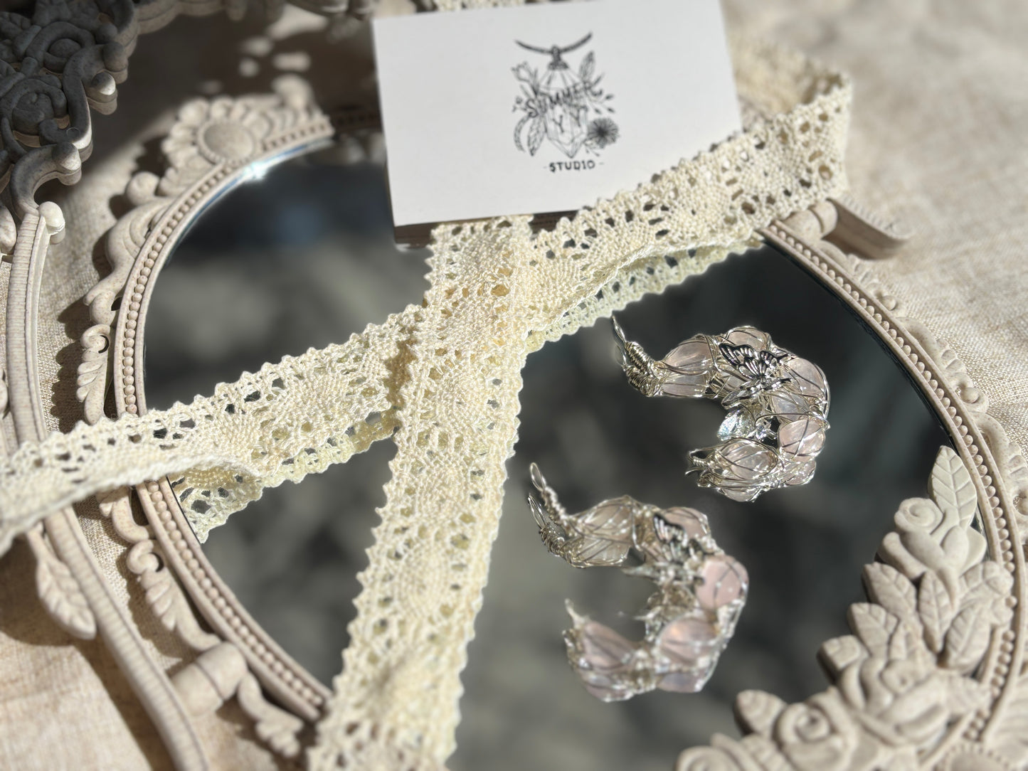 Crystal Necklace/Pendant - Moon