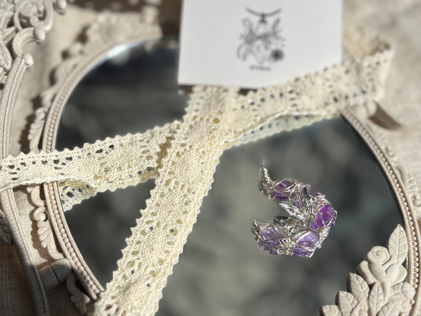 Crystal Necklace/Pendant - Moon