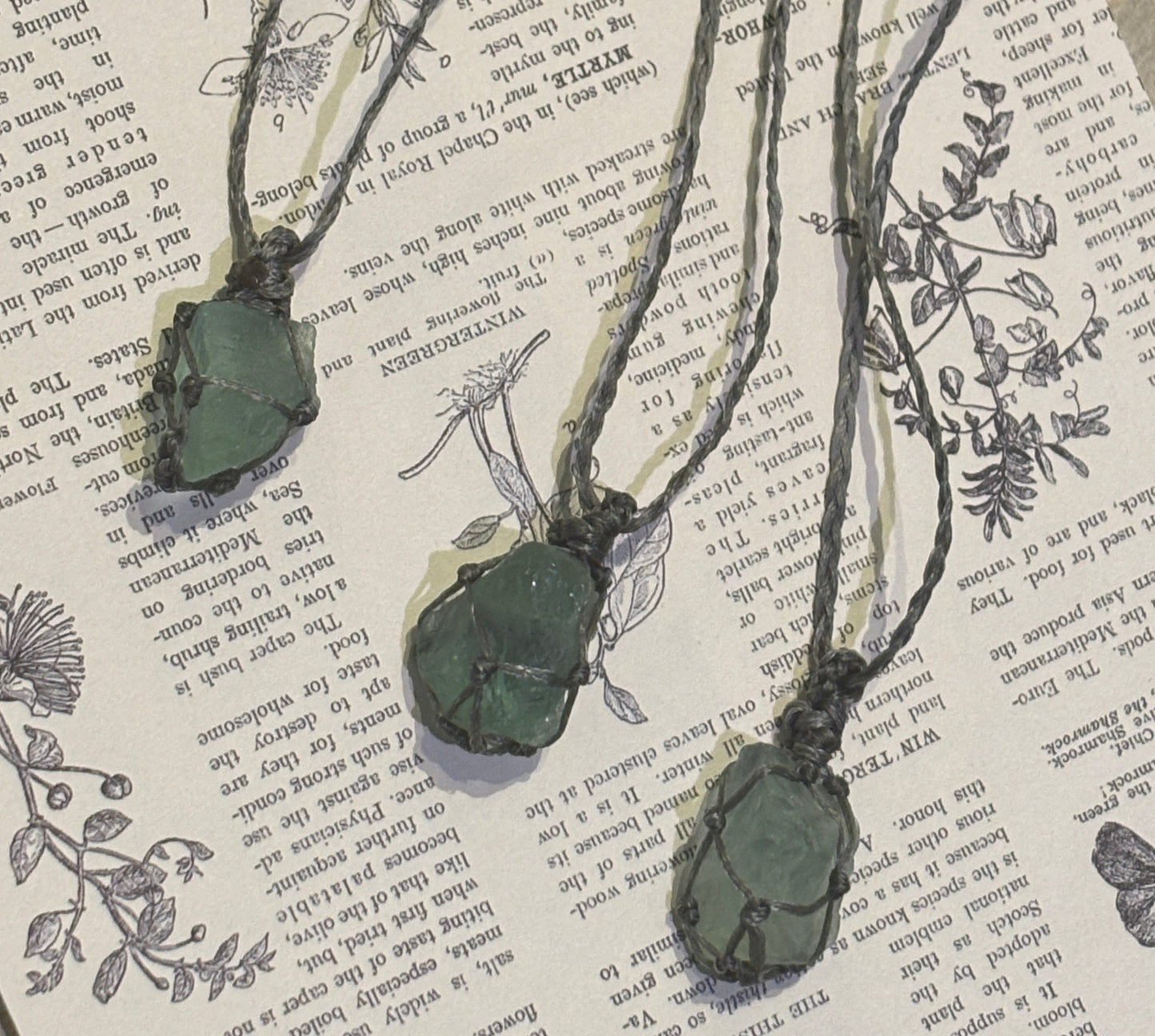 Crystal Necklace/Pendant - Jungle Wonderland