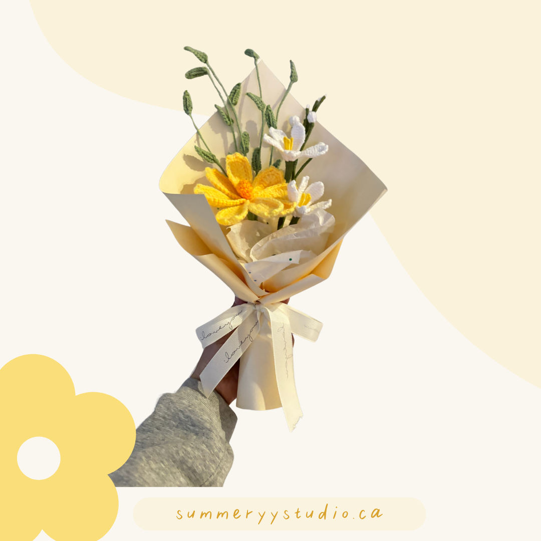 Gesang Bouquet | Crochet Flower